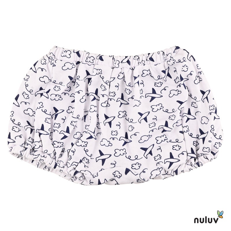 Nuluv Boys Briefs - Blue & White Bloomer Set - Image 2